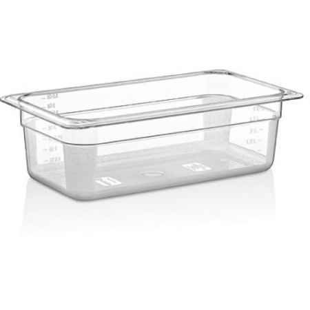 Гастроемкость GN 1/3 325x176x(h)100мм 3.5л прозрачная