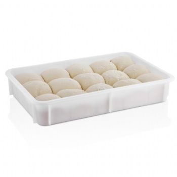 Контейнер для теста пиццы 600x400x75мм с крышкой