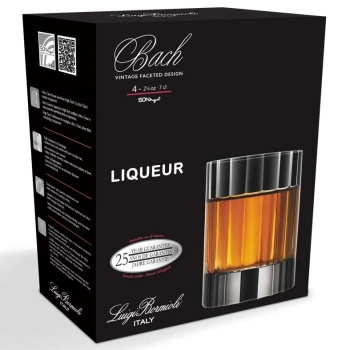 Набор стопок 70мл BACH Liqueur, 4шт
