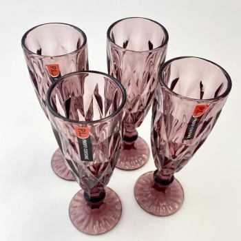 Набор фужеров 150мл фиолетовые - P.L. Proff Cuisine, 6шт