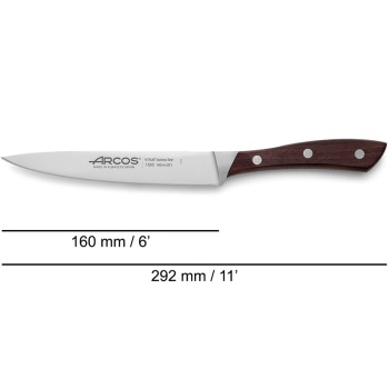 Нож кухонный 16см NATURA