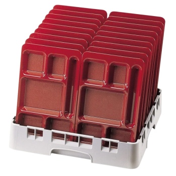 Кассета-cтойка для посуды штырьковая 9x9 рядов серый Cambro