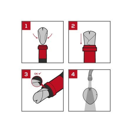 Набор из двух каплеуловителей для вина Antigoutte