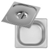 Гастроемкость с крышкой GN 1/6 176x162x(h)100мм 1.5л нерж.сталь Profi-Chef