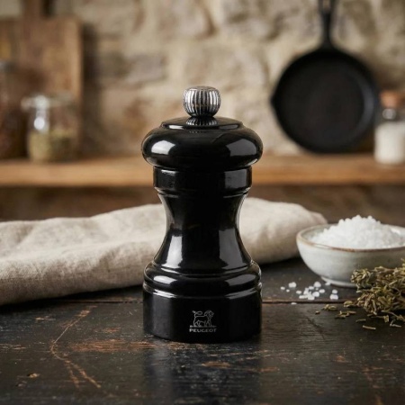 Мельница для соли BISTRORAMA Black lacquer 10см