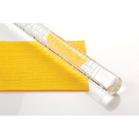 Скалка для мастики рельефная 'Плетение' Pavoni