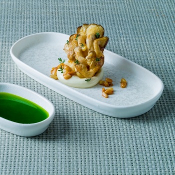 Блюдо, тарелка овальная 30x16см LUNAR White Hygge