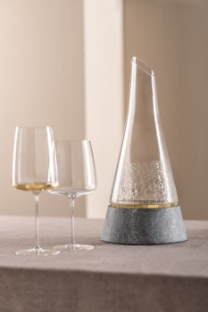 Декантер 750мл SYMBIOSIS на каменной подставке