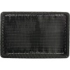 Корзинка для хлебобулочных изделий 60x40x13см черная