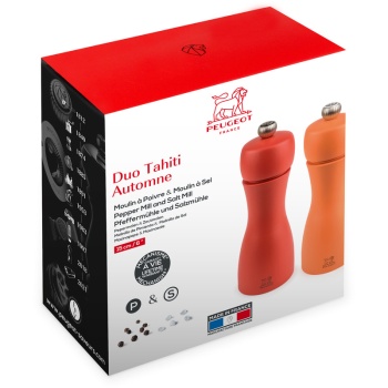 Набор мельниц для соли и перца TAHITI Automne 15см