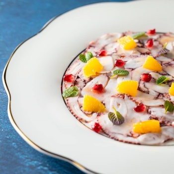 Тарелка десертная Ø20.5см ANEMONE gold rims