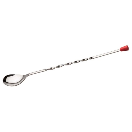 Ложка барная 28см с красным пестиком Stalgast