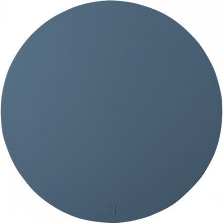 Плейсмат круглый ø38см PVC синий