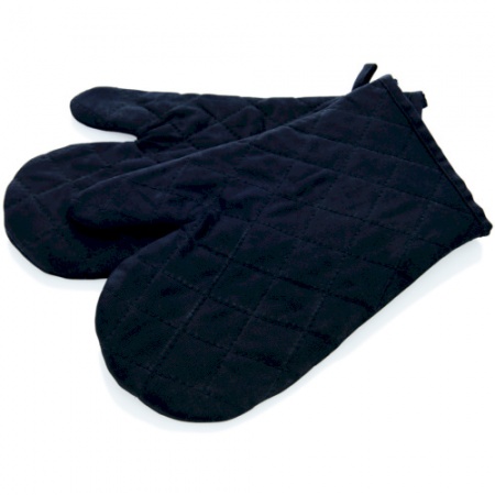 Рукавицы пекарские 44см до +250С WAS черные