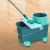 Комплект для уборки Clean Twist XL Mobile ведро 20л на колесиках с отжимом и швабра 42см