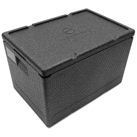 Контейнер изотермический 60л 60x40x40см с крышкой STP PRO черный