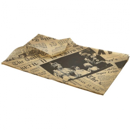 Бумага для выпечки Newspaper Print 25x35см