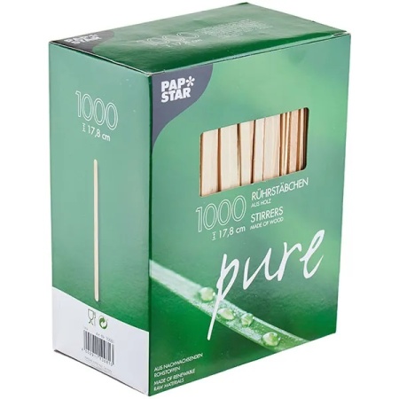 Палочка для помешивания 17.8см, 1000шт