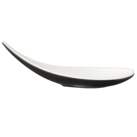 Ложка фуршетная 14.5x4.5x(h)4.5см BOAT белая APS