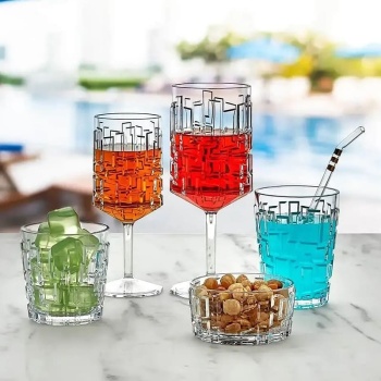 Бокал для вина 200мл Stone прозрачный GastroPlast поликарбонат (PC)