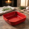 Емкость квадратная для запекания APPOLIA 36см 5.4л RED