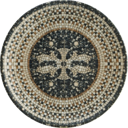 Тарелка плоская Ø19см MESOPOTAMIA MOSAIC Black Gourmet