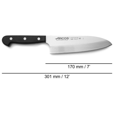 Нож японский DEBA 17см кухонный