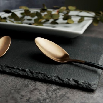 Ложка столовая 21см Provence медный матовый цвет PVD покрытие