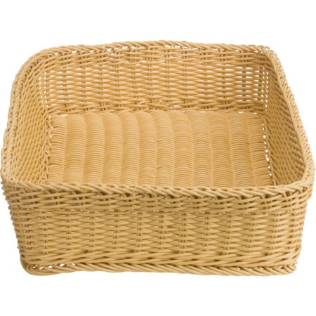 Корзинка для хлебобулочных изделий GN1/1 53x32.5x(h)10см св.бежевая