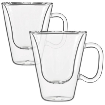 Набор кружек для кофе 85мл COSTARICA Thermic Glass, 2шт