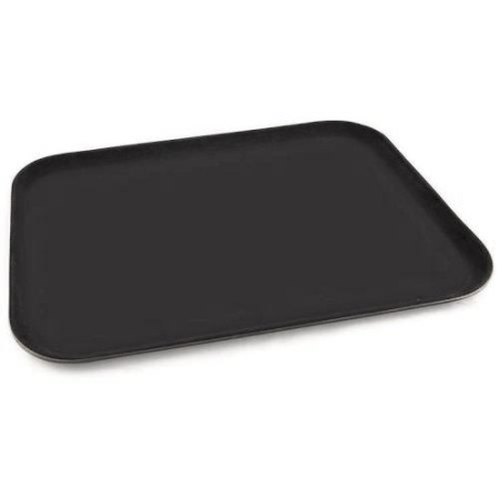 Поднос нескользящая поверхность 46x35см черный Profi-Chef