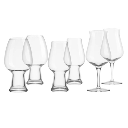 Набор бокалов для пива BIRRATEQUE, 6шт