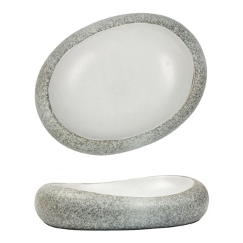 Блюдо, салатник 300мл 26x20cм White Matt TAIGA