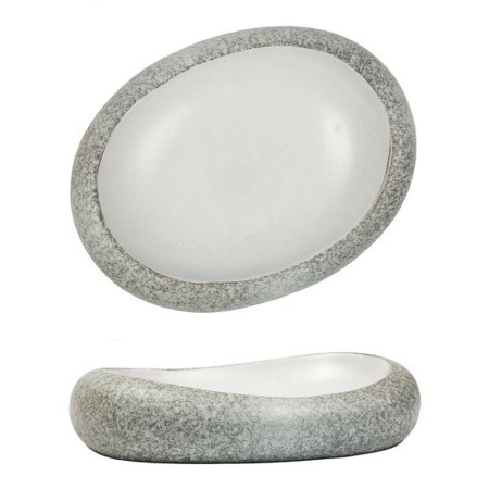 Блюдо, салатник 300мл 26x20cм White Matt TAIGA