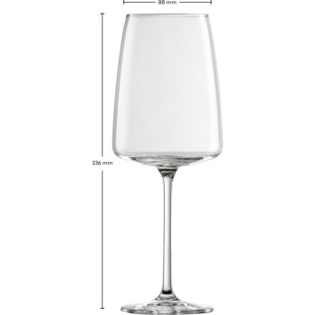 Набор бокалов для вина 535мл VIVID SENSES, 2шт