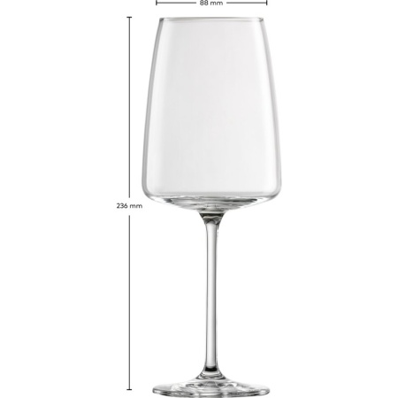 Набор бокалов для вина 535мл VIVID SENSES, 2шт