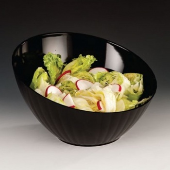 Чаша для выкладки Ø31.5x(h)10-19см черная Alkan