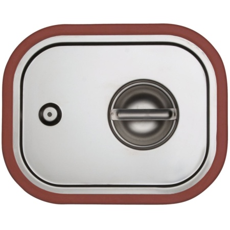 Крышка для гастроемкости GDС 1/1 нерж.сталь с силиконом Ozti