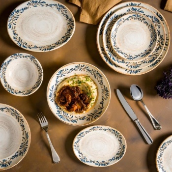 Тарелка овальная 25x19см GRANDMA Moove