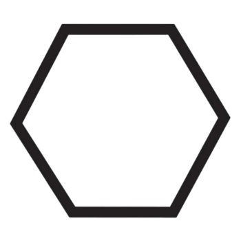 Форма для пирожных 40x34см 20 выемок 'Шестиугольник' 65x65x(h)40мм Pavoni