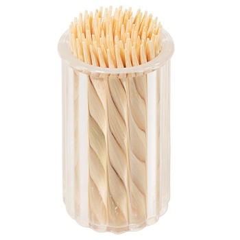 Набор для специй из 3 предметов для соли, перца, зубочисток Contacto