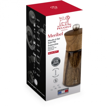 Мельница для соли MERIBEL Walnut 14см