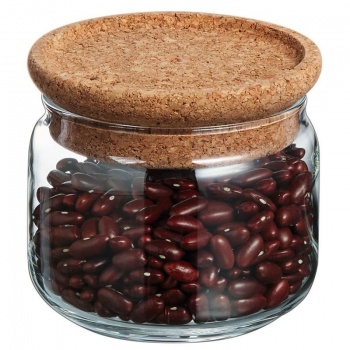 Емкость с крышкой 0.5л Pure Jar Cork - P9619 Luminarc