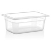 Гастроемкость GN 1/4 265x162x(h)100мм 2л матовая (PP) с крышкой