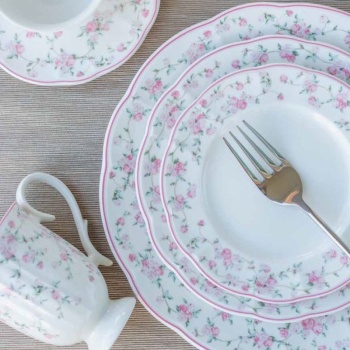 Тарелка Ø27cм NOBLE —  Retro Ritz - La Vie En Rose