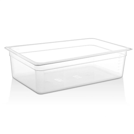 Гастроемкость GN 1/1 530x325x(h)150мм 18л матовая (PP)