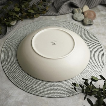 Салатник Ø25.5cм 1300мл NOBLE Fine Plus Light Grey