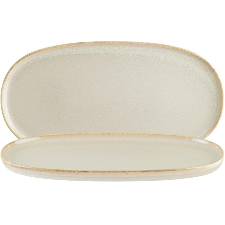 Блюдо, тарелка овальная 30x16см SAND Hygge