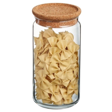 Емкость с крышкой 1.5л Pure Jar Cork - P9616 Luminarc
