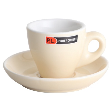 Кофейная пара 80мл BARISTA бежевая